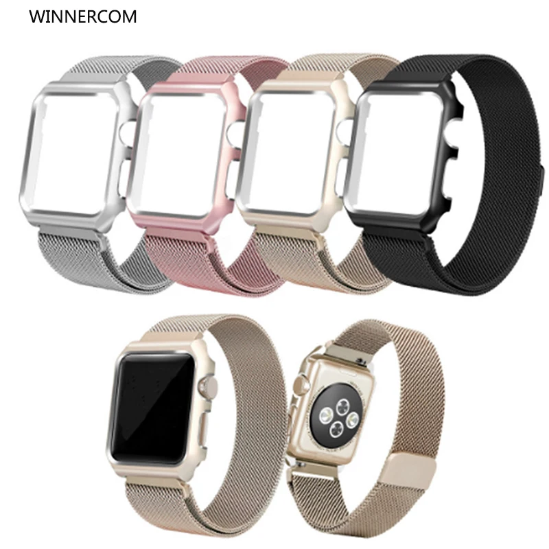 WINNERCOM Bracelet Stainless Steel band For Apple Watch series 1/2/3 42mm 38mm Bracelet strap for watch series 4
WINNERCOM Bracelet Stainless Steel band For Apple Watch series 1/2/3 42mm 38mm Bracelet strap for watch series 4
