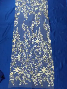 Z-han102710 New arrival French lace fabric with beads for wedding dress high quality African net lace fabric.
Z-han102710 New arrival French lace fabric with beads for wedding dress high quality African net lace fabric.
