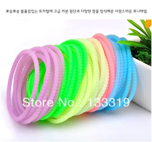 High Quality Fashion Fluorescent Color Super Elastic Whorl Candy Bracelet Hair Ring Hair Rope Fashion Headwear Wholesale
High Quality Fashion Fluorescent Color Super Elastic Whorl Candy Bracelet Hair Ring Hair Rope Fashion Headwear Wholesale