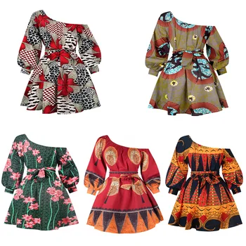 Women dress Sexy Slanting Shoulder Tight Contraction Dress Skirt Summer Printing Fluffy High quality leisure casual lady dresses
Women dress Sexy Slanting Shoulder Tight Contraction Dress Skirt Summer Printing Fluffy High quality leisure casual lady dresses