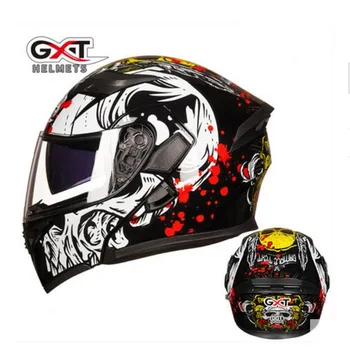 2018 New Knight protection equipment GXT Double lens PC Flip up motorcycle helmet ABS undrape face motorbike helmets
2018 New Knight protection equipment GXT Double lens PC Flip up motorcycle helmet ABS undrape face motorbike helmets