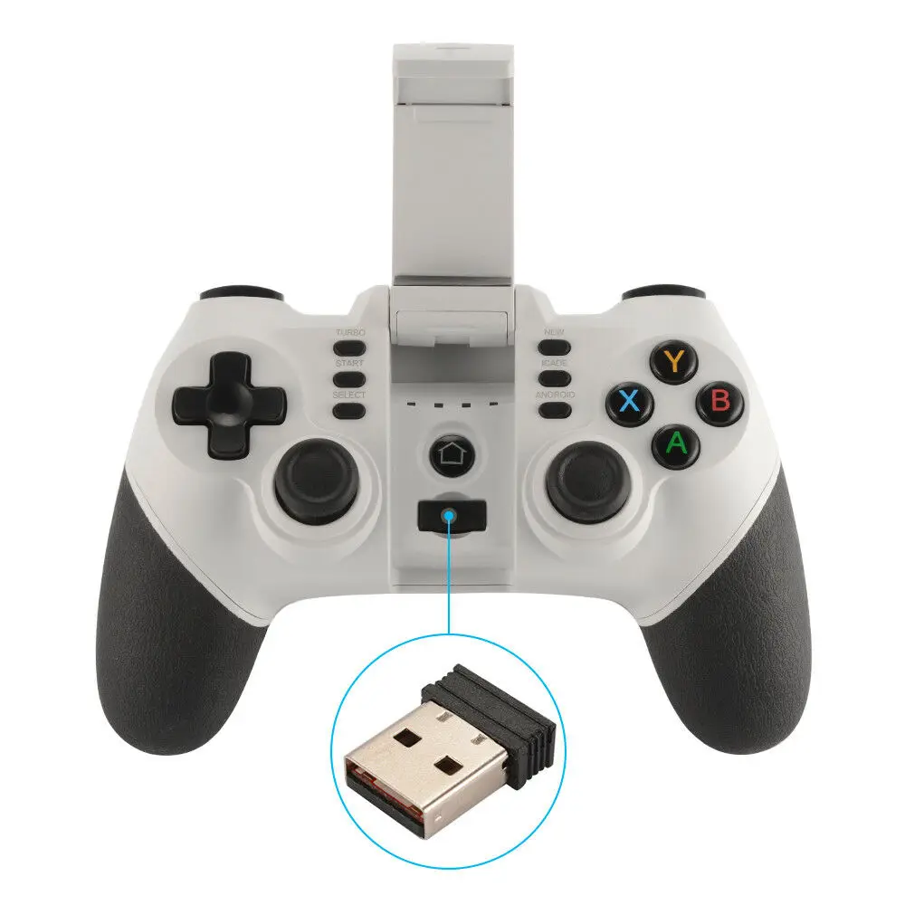 ZM-X6 Wireless Bluetooth Gamepad Controller Remote for IPhone 8/7/6S Black/White
ZM-X6 Wireless Bluetooth Gamepad Controller Remote for IPhone 8/7/6S Black/White