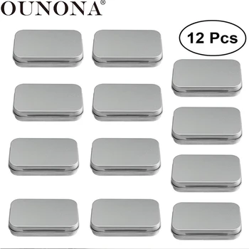 OUNONA 12Pcs Metal Box Flip Storage Box Cards Storage Box Steel Mini Object Tinplate Container Metal Storage Box Case Organizer
OUNONA 12Pcs Metal Box Flip Storage Box Cards Storage Box Steel Mini Object Tinplate Container Metal Storage Box Case Organizer