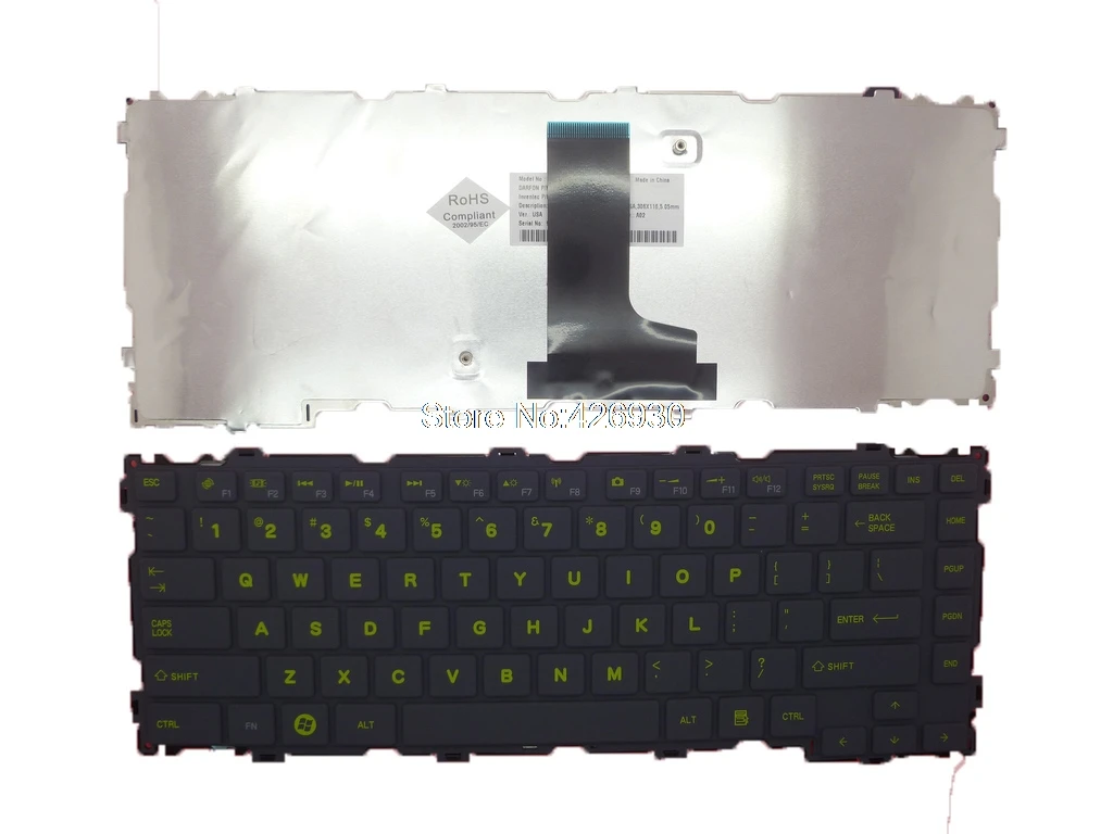 Laptop Keyboard For Toshiba For Satellite L635 L635D L735 L735D V000244160 6037B0053302 9Z.N4XSV.C01 English US New and Original
Laptop Keyboard For Toshiba For Satellite L635 L635D L735 L735D V000244160 6037B0053302 9Z.N4XSV.C01 English US New and Original