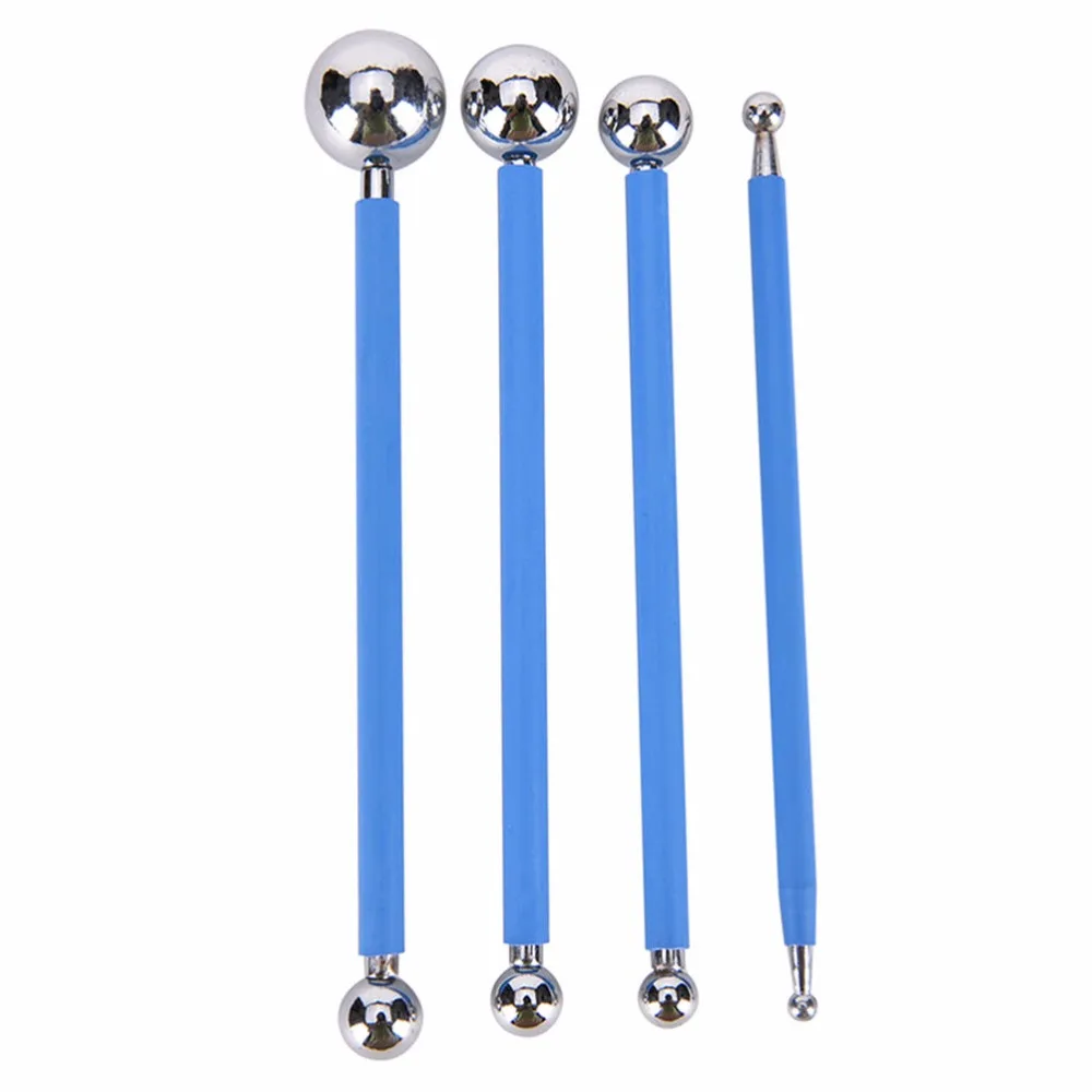 4pcs/Lot Sugarcarft Fondant Cake Decorating Kit,Stainless Steel Molding Ball Sticks Kitchen Accessories Polymer Clay Tools
4pcs/Lot Sugarcarft Fondant Cake Decorating Kit,Stainless Steel Molding Ball Sticks Kitchen Accessories Polymer Clay Tools