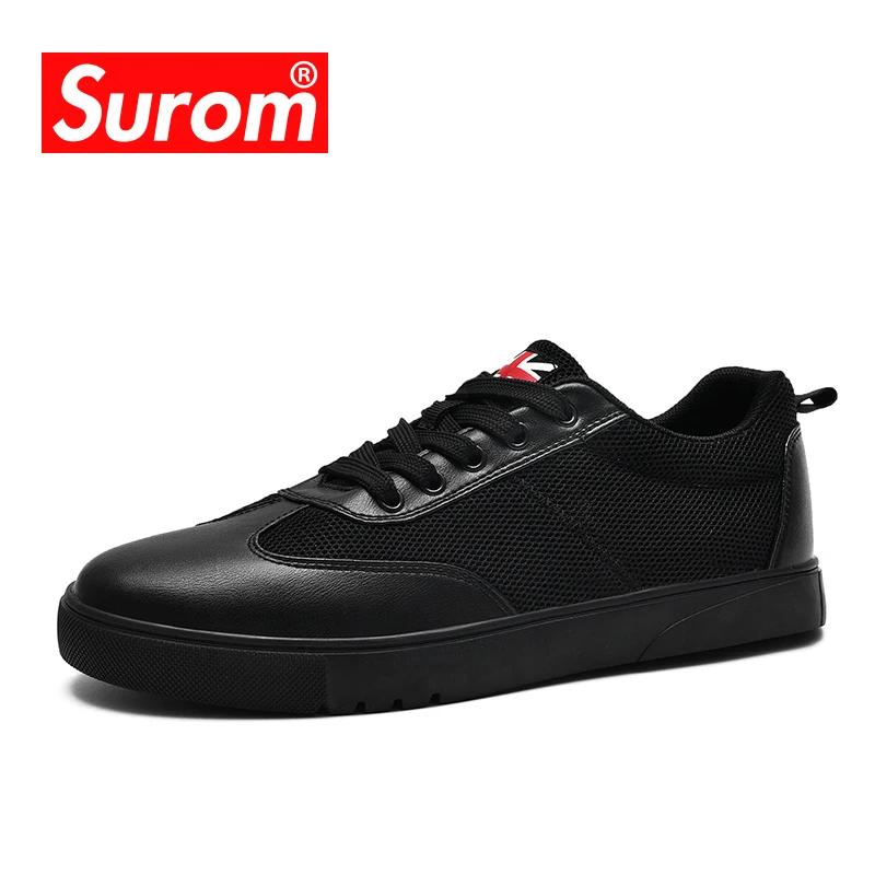 SUROM Summer Men Shoes Breathable Mesh Mens Shoes Casual Fashion Low Lace-up Krasovki Shoes Flats Zapatillas Hombre Sneakers
SUROM Summer Men Shoes Breathable Mesh Mens Shoes Casual Fashion Low Lace-up Krasovki Shoes Flats Zapatillas Hombre Sneakers