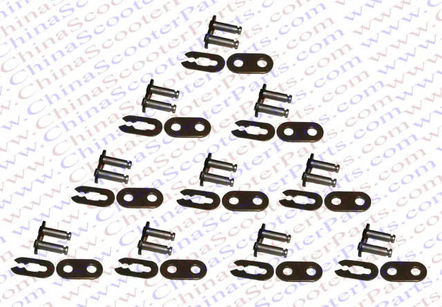 10PCS T8F Chain Master Link Mini Moto Pocket Dirt Pit ATV Quad Go Kart E Gas Scooter 47CC 49CC |