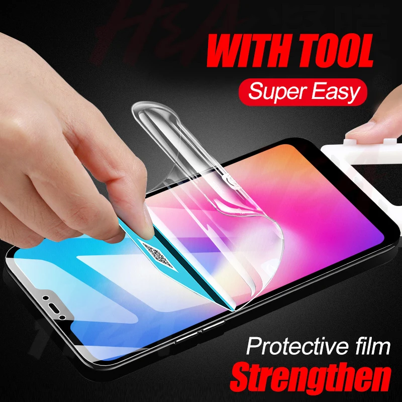 9D Full Cover Soft Hydrogel Film For Redmi Note 7 6 Pro Screen Protector Film For Xiaomi Mi 9 Mi 8 Lite SE 6 Mix 3 Max 3 Note 3
9D Full Cover Soft Hydrogel Film For Redmi Note 7 6 Pro Screen Protector Film For Xiaomi Mi 9 Mi 8 Lite SE 6 Mix 3 Max 3 Note 3
