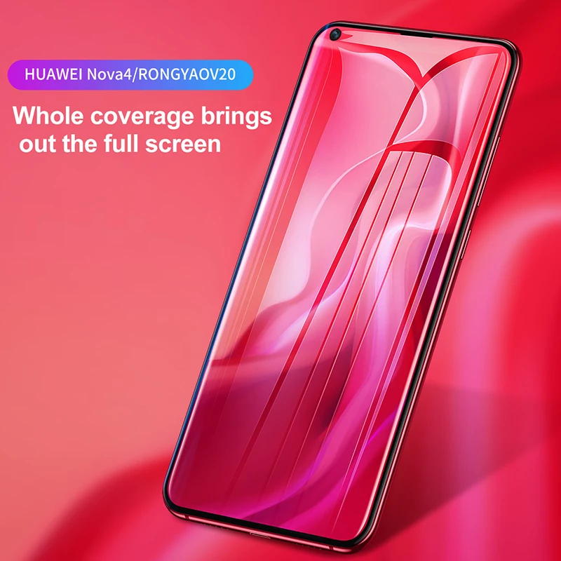 Baseus 0.3mm Curved Full Cover Glass Protection Tempered Glass For HUAWEI Nova 4 /Honor V20 Protective film Screem Protector
Baseus 0.3mm Curved Full Cover Glass Protection Tempered Glass For HUAWEI Nova 4 /Honor V20 Protective film Screem Protector