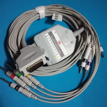 Fukuda Denshi FX-2111 FX-3010 FX-4010 FCP-2155 EKG cable 10 lead ecg cable din 3.0 on terminal
Fukuda Denshi FX-2111 FX-3010 FX-4010 FCP-2155 EKG cable 10 lead ecg cable din 3.0 on terminal
