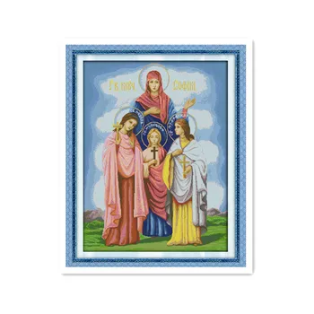 Religion Belief Jesus Christian Cross Hand Embroidery 11CT 14CT Calico Sewing Embroidery Cross Stitch Kit Decorative Painting
Religion Belief Jesus Christian Cross Hand Embroidery 11CT 14CT Calico Sewing Embroidery Cross Stitch Kit Decorative Painting