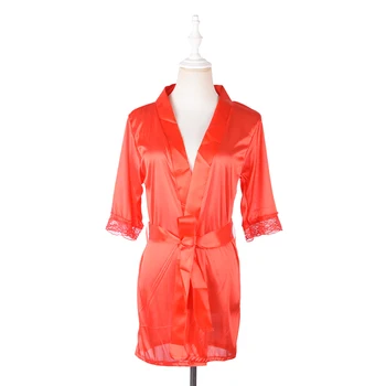 women's autumn style sexy lace bathrobes high quality silk robe nightwear sleepwear temptation home wear female robe badja
women's autumn style sexy lace bathrobes high quality silk robe nightwear sleepwear temptation home wear female robe badja