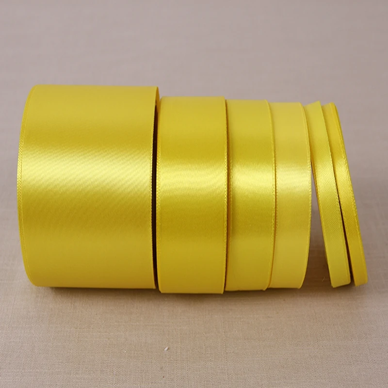 25 Yards Lemon yellow Silk Satin Ribbon Wedding Party Decoration Gift Wrapping Christmas New Year Apparel Sewing Fabric Ribbon
25 Yards Lemon yellow Silk Satin Ribbon Wedding Party Decoration Gift Wrapping Christmas New Year Apparel Sewing Fabric Ribbon