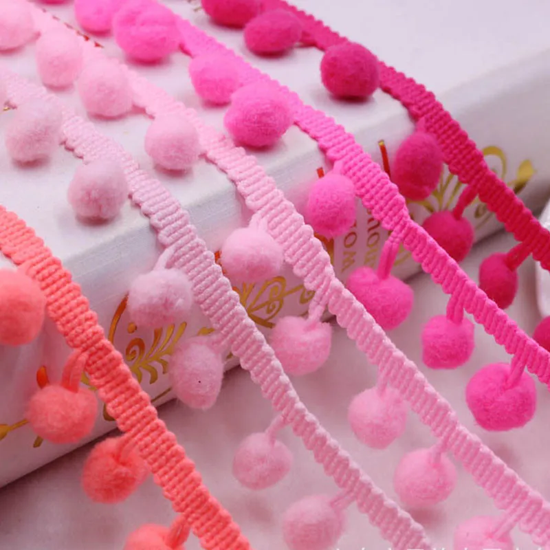 Pom Pom Trim Ball 12mm MINI Pearl Pompom Fringe Tassel Ribbon Sewing Lace Kintted Fabric Handmade DIY Craft Accessories 2yards
Pom Pom Trim Ball 12mm MINI Pearl Pompom Fringe Tassel Ribbon Sewing Lace Kintted Fabric Handmade DIY Craft Accessories 2yards