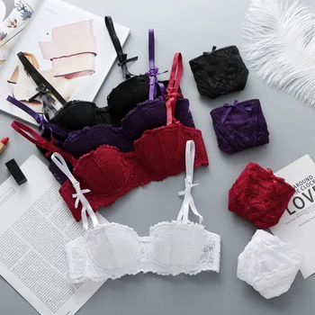 Female Sexy Bra Sets Lace Comfortable Brassiere Women Set Embroidery Lingerie Bras Set
Female Sexy Bra Sets Lace Comfortable Brassiere Women Set Embroidery Lingerie Bras Set