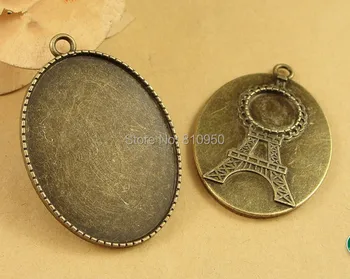 20pcs/lot) Inner:30*40mm Alloy/Metal Antique Bronze Blank Vintage Charms Pendant Paris Eiffel Tower Cameo Jewelry Settings
20pcs/lot) Inner:30*40mm Alloy/Metal Antique Bronze Blank Vintage Charms Pendant Paris Eiffel Tower Cameo Jewelry Settings