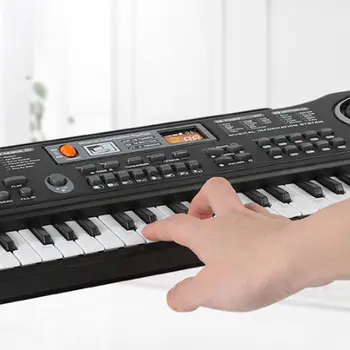 Newly 61 Keys Electronic Music Keyboard Organ with Microphone Children Early Educational Tool BN99
Newly 61 Keys Electronic Music Keyboard Organ with Microphone Children Early Educational Tool BN99