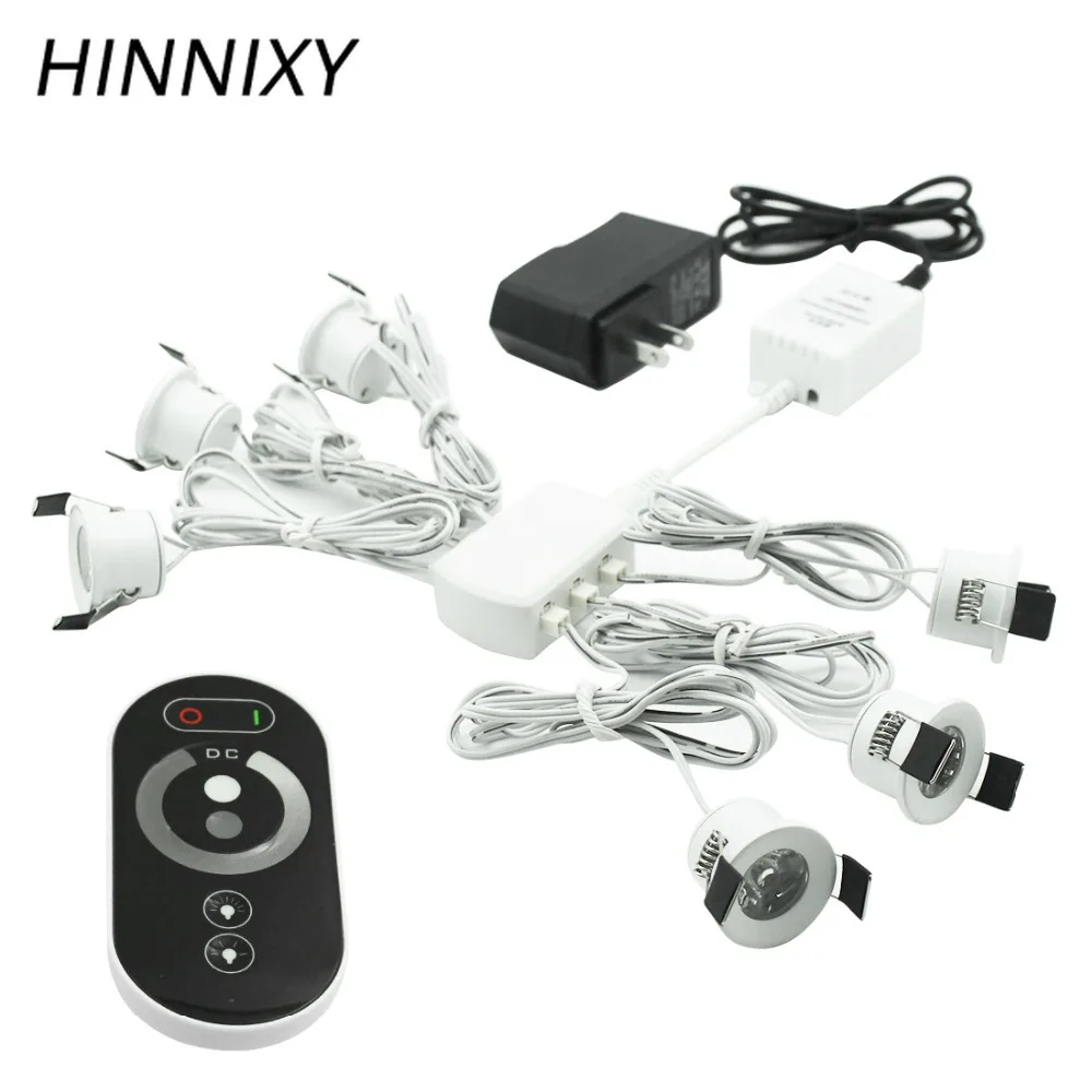 Hinnixy LED Spot Remote Control White Dimmable Downlight Set Recessed 1.5W Cold Warm White 27mm Cut Hole 12V Mini Cabinet Lamp
Hinnixy LED Spot Remote Control White Dimmable Downlight Set Recessed 1.5W Cold Warm White 27mm Cut Hole 12V Mini Cabinet Lamp