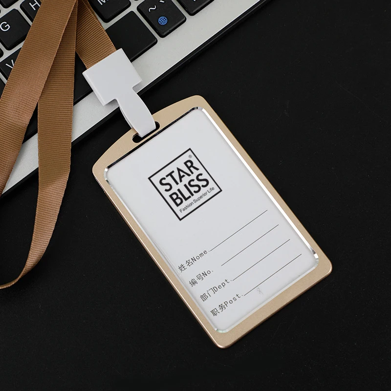 Unisex Business Work Card Aluminum Alloy Work Name Card Holders ID Badge Lanyard Holder Hot Vertical Metal ID Business Case Hot
Unisex Business Work Card Aluminum Alloy Work Name Card Holders ID Badge Lanyard Holder Hot Vertical Metal ID Business Case Hot