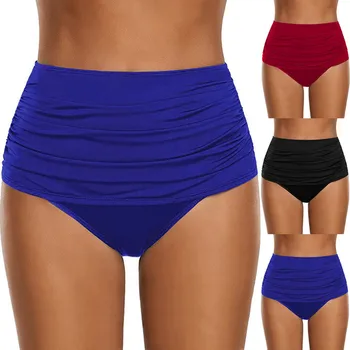 Women plus size High Waisted Swim Bottom Ruched Bikini Tankini Swimsuit Briefs Summer Beach Bathing Suits female Biquini
Women plus size High Waisted Swim Bottom Ruched Bikini Tankini Swimsuit Briefs Summer Beach Bathing Suits female Biquini