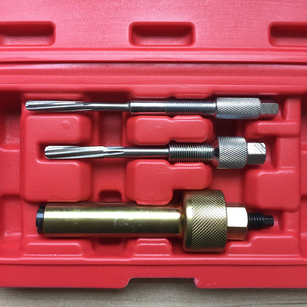 3PC Diesel Glow Plug Puller & Reamer Removal Extractor Kit 8,10 &12mm For Mercedes Benz SK1111
3PC Diesel Glow Plug Puller & Reamer Removal Extractor Kit 8,10 &12mm For Mercedes Benz SK1111