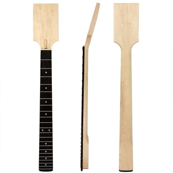 Kmise Electric Guitar Neck DIY Part Unfinished Canada Maple Rose Wood Finger Board 22 Frets
Kmise Electric Guitar Neck DIY Part Unfinished Canada Maple Rose Wood Finger Board 22 Frets