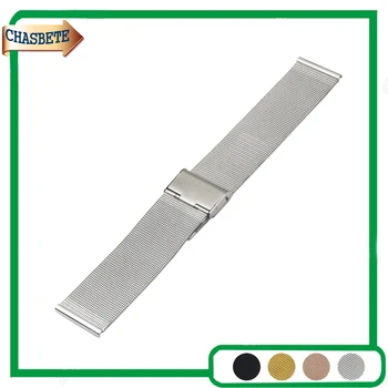 Milanese Stainless Steel Watch Band for AP Audemars Piguet 18mm 20mm 22mm Men Women Metal Strap Belt Wrist Loop Bracelet + Pin
Milanese Stainless Steel Watch Band for AP Audemars Piguet 18mm 20mm 22mm Men Women Metal Strap Belt Wrist Loop Bracelet + Pin
