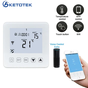 Smart Thermostat WiFi Wireless Temperature Controller APP Controls 16A Electric Floor Heating for Warm Room Thermoregulator
Smart Thermostat WiFi Wireless Temperature Controller APP Controls 16A Electric Floor Heating for Warm Room Thermoregulator