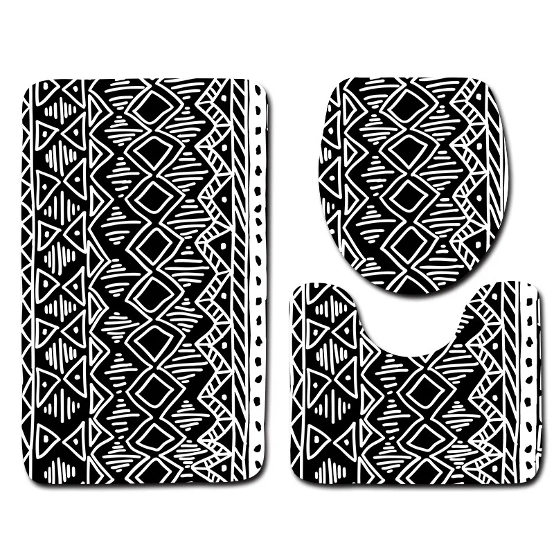 3pcs Bathroom Mat Set Geometric Bath Mat Non Slip Shower Mat Microfiber Toilet Mat Sets Bathroom Products
3pcs Bathroom Mat Set Geometric Bath Mat Non Slip Shower Mat Microfiber Toilet Mat Sets Bathroom Products