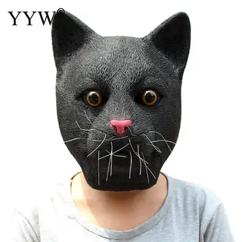Cat Mask Halloween Realistic Latex Masks Mascaras Animales Halloween Cosplay Scary Mask Carnival Party Masker Cat Head Decor
Cat Mask Halloween Realistic Latex Masks Mascaras Animales Halloween Cosplay Scary Mask Carnival Party Masker Cat Head Decor
