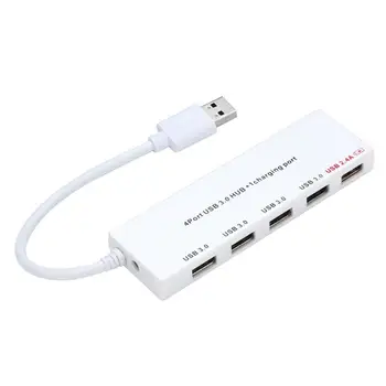 NEW 4-Port USB 3.0 HUB + 1 Charging 5Gbps Portable Compact for PC Laptop Notebook Desktop l0731 #2
NEW 4-Port USB 3.0 HUB + 1 Charging 5Gbps Portable Compact for PC Laptop Notebook Desktop l0731 #2
