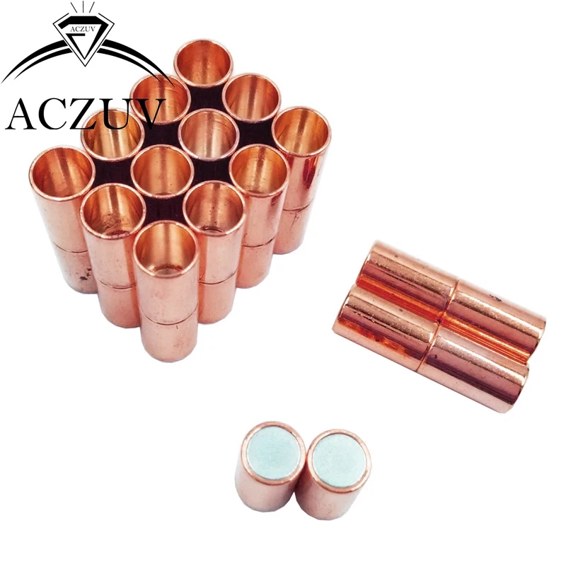 500Pcs 3mm 4mm 5mm 6mm 8mm Hole Rose Gold Color Metal End Caps Magnetic Clasps for Round Leather Cord Jewelry Findings LMC007
500Pcs 3mm 4mm 5mm 6mm 8mm Hole Rose Gold Color Metal End Caps Magnetic Clasps for Round Leather Cord Jewelry Findings LMC007