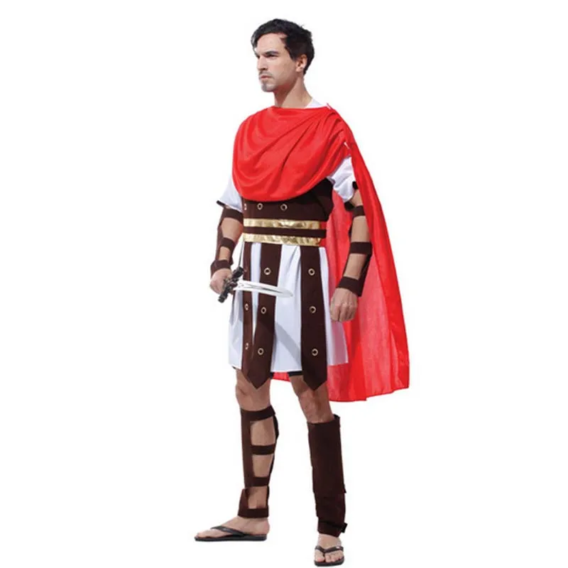 Ancient Roman Army Cosplay Costume Male Masquerade Mask