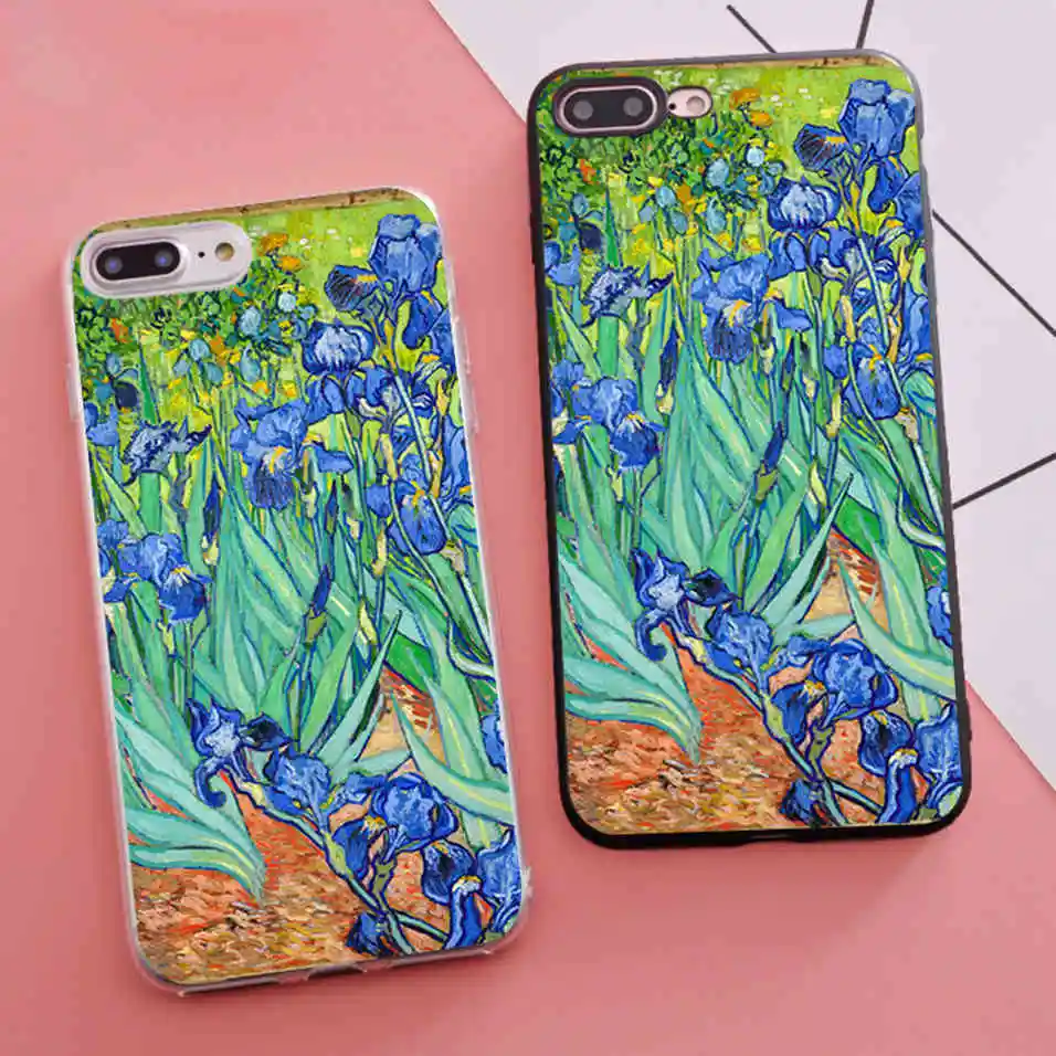 Coque Irises Vincent Van Gogh Housings Phone Case for iPhone X 5S XR XS Max SE 6 S 6s 7 8 Plus Cover Rubber Bumper
Coque Irises Vincent Van Gogh Housings Phone Case for iPhone X 5S XR XS Max SE 6 S 6s 7 8 Plus Cover Rubber Bumper