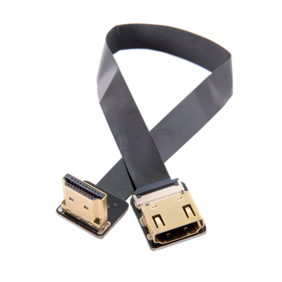 10pcs/lot CYFPV Up Angled 90 Degree HDMI Male to Female FPC Flat Cable for HDTV Multicopter Aerial Photography
10pcs/lot CYFPV Up Angled 90 Degree HDMI Male to Female FPC Flat Cable for HDTV Multicopter Aerial Photography