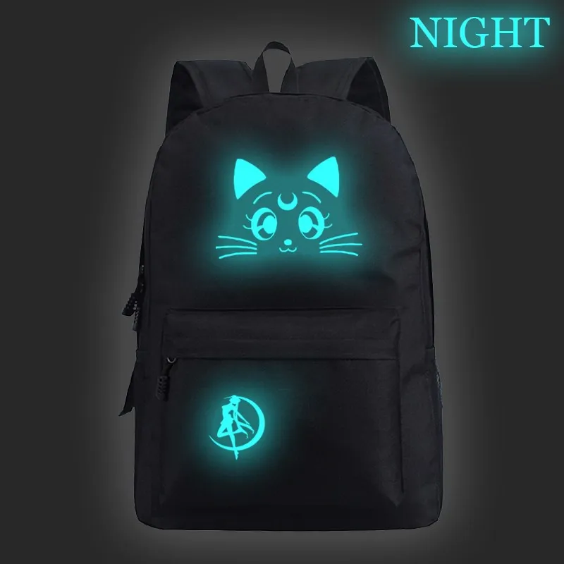 Anime Sailor Moon Backpack Luminous School Bags for Teenagers Boys Girls Women Men Laptop Backpack Luminous Solid Travel Bags
Anime Sailor Moon Backpack Luminous School Bags for Teenagers Boys Girls Women Men Laptop Backpack Luminous Solid Travel Bags