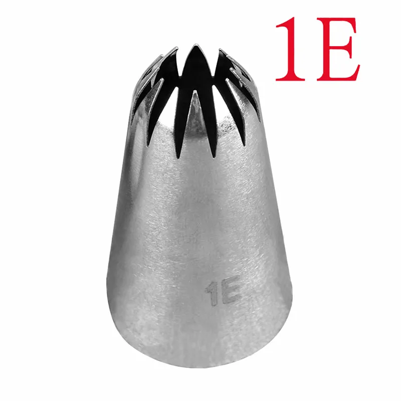 #1E Large Stainless Steel Tube Icing Piping Cream Nozzles Bakeware Pastry Cupcake Tips Dessert Cake Decorating baking Tools
#1E Large Stainless Steel Tube Icing Piping Cream Nozzles Bakeware Pastry Cupcake Tips Dessert Cake Decorating baking Tools