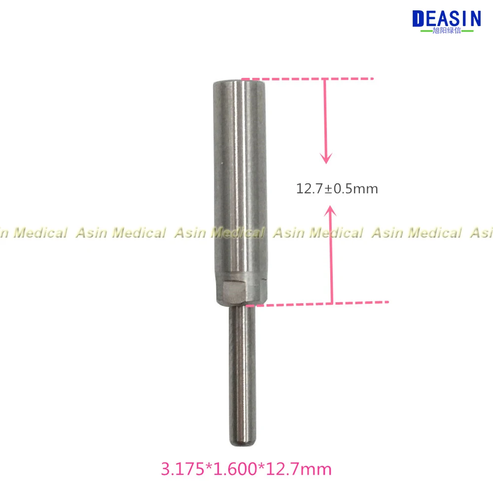 10 pcs x New Asin Dental wrench type Shaft handpiece spindle 12.7mm for pana air max torque handpiece key type
10 pcs x New Asin Dental wrench type Shaft handpiece spindle 12.7mm for pana air max torque handpiece key type