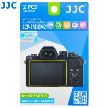 JJC LCD Guard Film Screen Protector for Olympus PEN E-PL7 OM-D EM1 E-M10 E-M10 MARK II E-P5 E-M5 Mark II E-M5 Mark III PEN-F
JJC LCD Guard Film Screen Protector for Olympus PEN E-PL7 OM-D EM1 E-M10 E-M10 MARK II E-P5 E-M5 Mark II E-M5 Mark III PEN-F