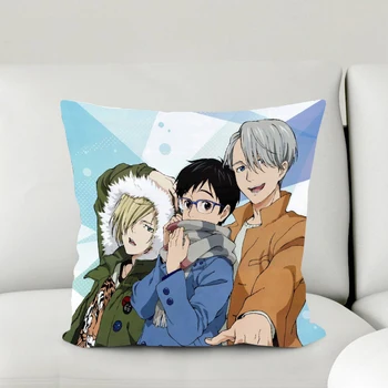 Oct. Home Textile Yuri On Ice Anime Victor Katsuki Plisetsk Micro-suede Fabric One-sided Two-sided Square Pillow Case #41032A
Oct. Home Textile Yuri On Ice Anime Victor Katsuki Plisetsk Micro-suede Fabric One-sided Two-sided Square Pillow Case #41032A