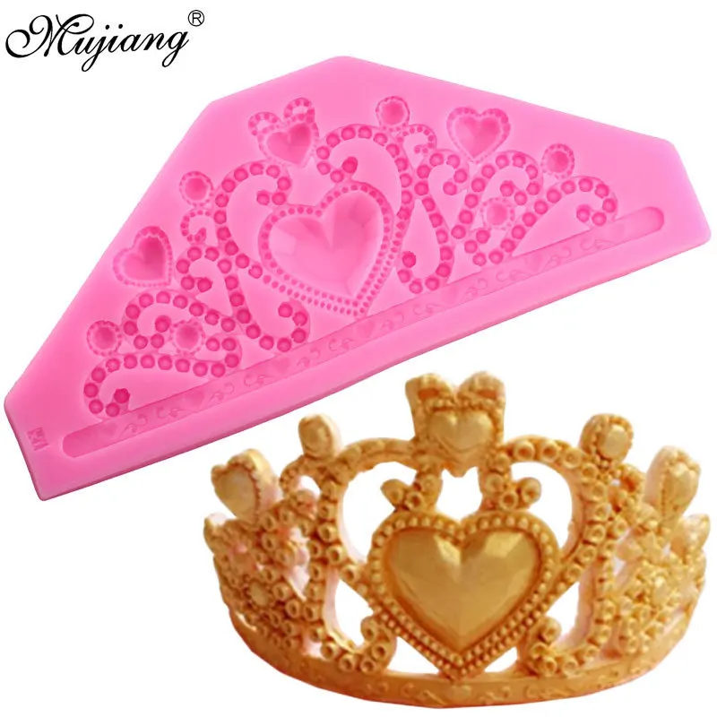 3D Princess Queen Crown Silicone Mold Cupcake Topper Fondant Cake Decorating Tools Cookie Baking Candy Chocolate Gumpaste Mould
3D Princess Queen Crown Silicone Mold Cupcake Topper Fondant Cake Decorating Tools Cookie Baking Candy Chocolate Gumpaste Mould