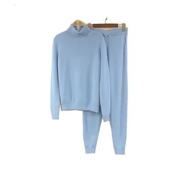 2018 winter warm cashmere suit female high collar pullover sweater casual trousers fashion cashmere two-piece suit female
2018 winter warm cashmere suit female high collar pullover sweater casual trousers fashion cashmere two-piece suit female