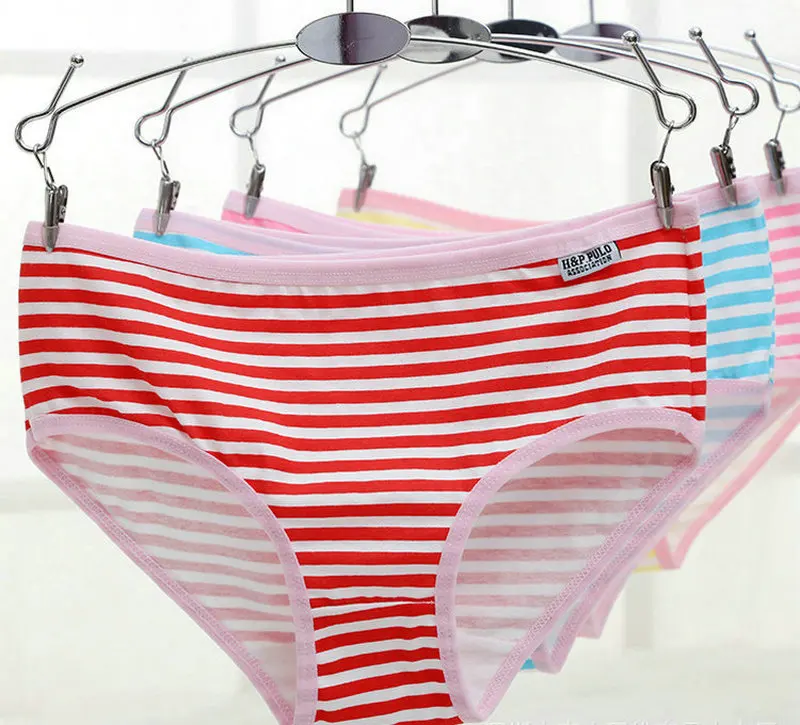 Female Intimate Panties Stripes High Quality Lovely Cute Sexy Underwear Women Panties Series Candy Cotton Briefs Solid Everyday
Female Intimate Panties Stripes High Quality Lovely Cute Sexy Underwear Women Panties Series Candy Cotton Briefs Solid Everyday