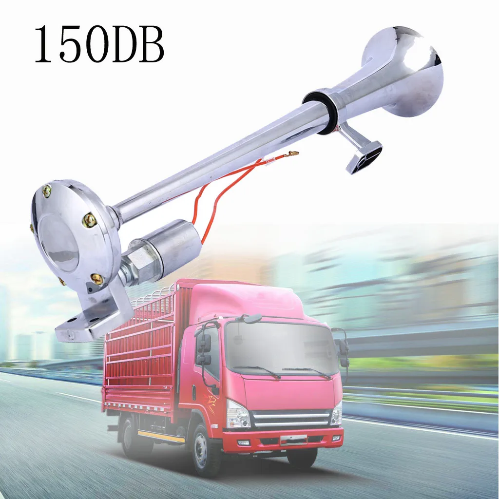 Universal 150DB Single Train Trumpet Car Air Horn Compressor with Super Loud 12V High Quality Beautiful and Bompact l0403
Universal 150DB Single Train Trumpet Car Air Horn Compressor with Super Loud 12V High Quality Beautiful and Bompact l0403