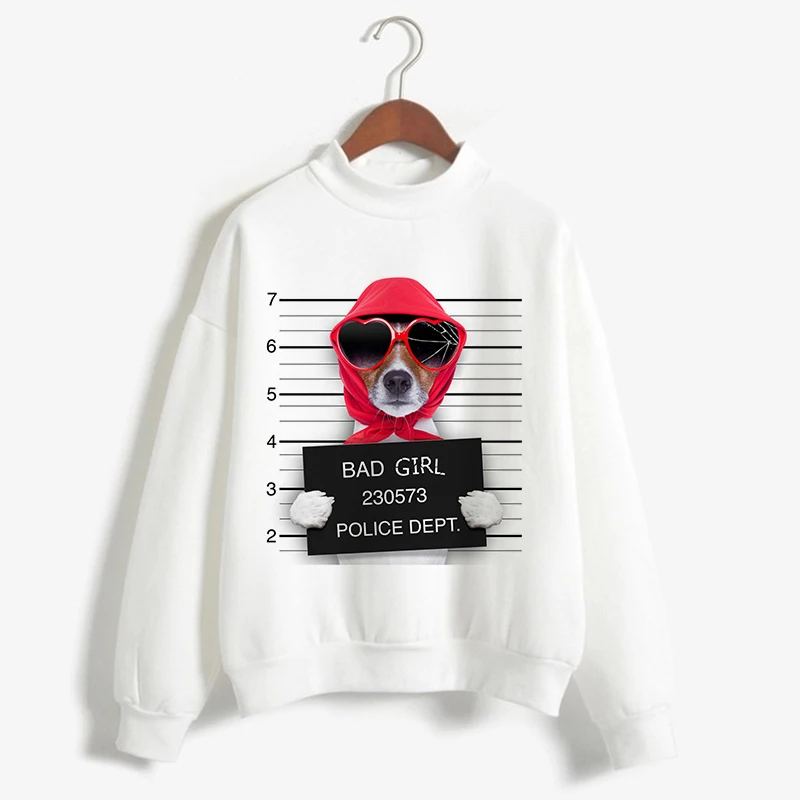 French Bulldog T-Shirt Dog Print Long Sleeve Shirt Fashion Cute T Shirt Women Harajuku Kawaii Turtleneck Tshirt White Clothing
French Bulldog T-Shirt Dog Print Long Sleeve Shirt Fashion Cute T Shirt Women Harajuku Kawaii Turtleneck Tshirt White Clothing