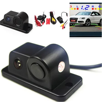 Auto Assist Waterproof 2 In1 Parking Sensor Black Sensors Reversing Radar with Car Rear View Reverse Backup Camera Dropshipping
Auto Assist Waterproof 2 In1 Parking Sensor Black Sensors Reversing Radar with Car Rear View Reverse Backup Camera Dropshipping