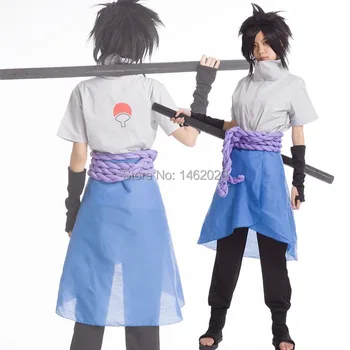 Naruto Shippuuden Uchiha Sasuke 4th Cosplay Costume clothes emboitement 5PCS Combo Set(Tops+Pants+Apron Skirt+Rope+Armguard)
Naruto Shippuuden Uchiha Sasuke 4th Cosplay Costume clothes emboitement 5PCS Combo Set(Tops+Pants+Apron Skirt+Rope+Armguard)