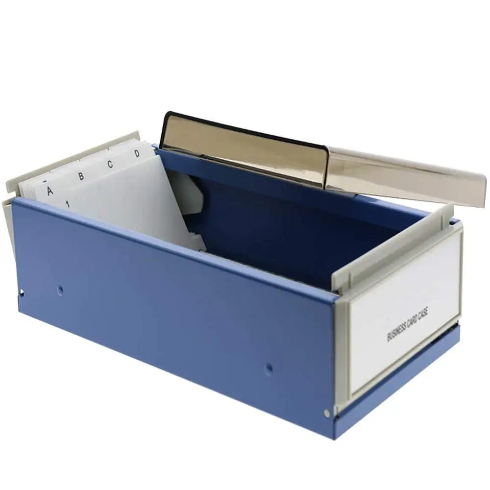 MYLIFEUNIT Index Business Card File, Name Card Organizer with 20 A-Z Guides (400 Cards)
MYLIFEUNIT Index Business Card File, Name Card Organizer with 20 A-Z Guides (400 Cards)