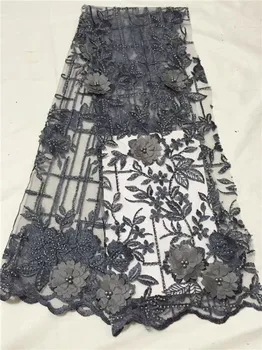 latest bridal lace fabric with 3d flower GREY High Quality 3d lace fabric for wedding white african lace fabric with beads(CD89
latest bridal lace fabric with 3d flower GREY High Quality 3d lace fabric for wedding white african lace fabric with beads(CD89