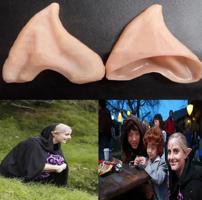 Latex Fairy Pixie Elf Ears Cosplay Accessories LARP Halloween Party Latex Soft Pointed Prosthetic Tips Ear
Latex Fairy Pixie Elf Ears Cosplay Accessories LARP Halloween Party Latex Soft Pointed Prosthetic Tips Ear